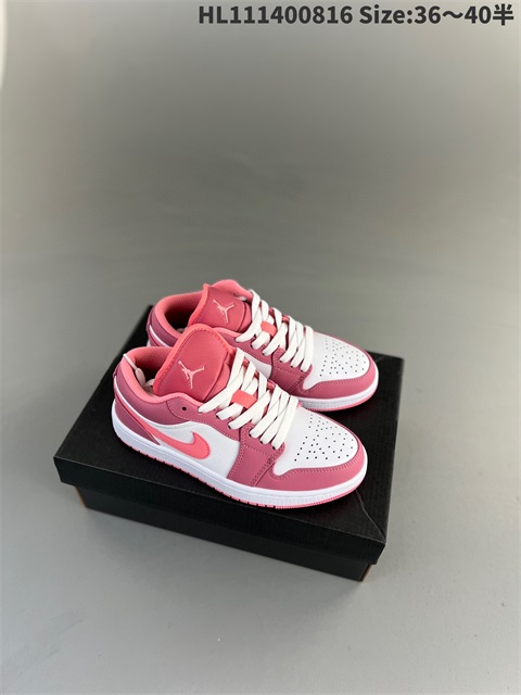 women air jordan 1 shoes H 2023-10-26-326
